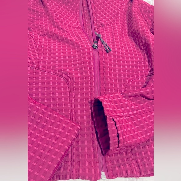 Water-🩷Repellent Fleece Hiking Jacket NWT🩷pink/berry ! Very soft ! Size 8 - Picture 12 of 16